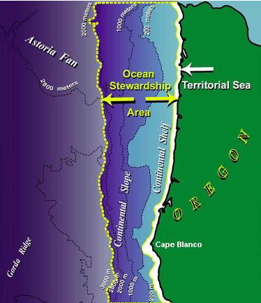 Map of the Ocean Stewardship Area